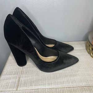 Black Chucky Heels